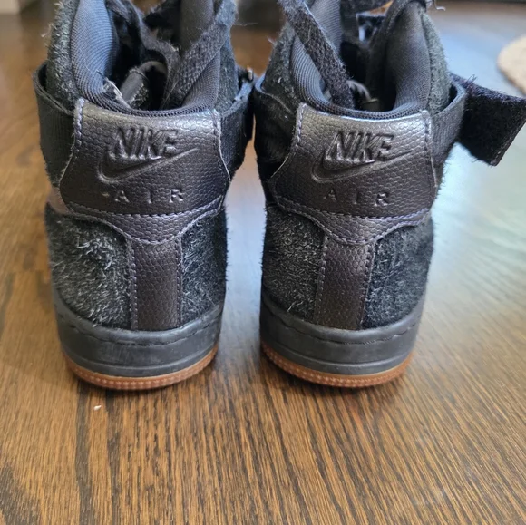 Nike High-Top Sneakers in Black Size 9 Women - Picture 4 of 7